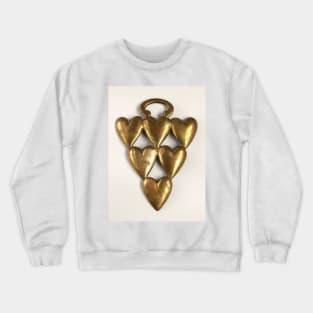 Hearts Decoration Crewneck Sweatshirt